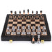 Large Wooden Chess Set — 45cm (17.7") Board, Electroplated Acrylic King 9cm (3.54")