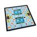 Folding Magnetic Animal Chess Board - 24.8 x 25cm Portable Travel Game for Ages 5+