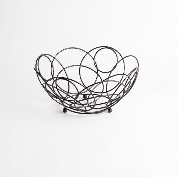 Vintage Mesh Coffee Capsule Basket – Metal Coffee Pod & Fruit Holder