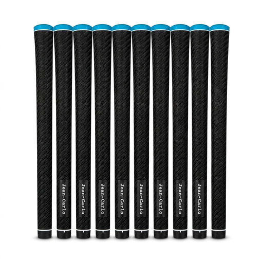 Standard 60R Golf Club Grip, TPE/TPR Rubber, Black and Blue