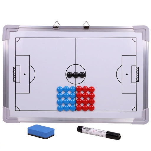 Magnetic Football Tactics Board for Coaches, Wall-Mounted Training Board