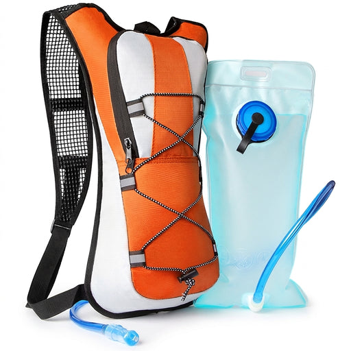 Lightweight Hydration Backpack with 2L Water Bladder for Hiking, Cycling and Running