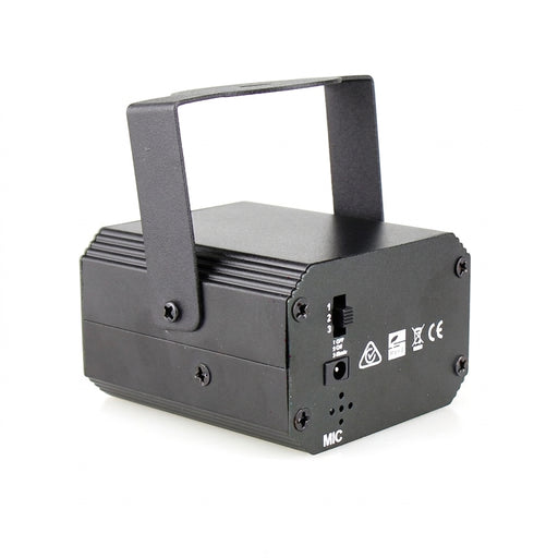 Mini Red and Green Laser Star Projector with Auto and Sound Modes