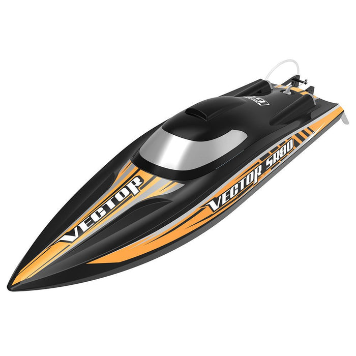 Volantexrc 798-4 Vector SR80 ARTR - 2.4G RC Boat with Auto Roll Back Feature, No Battery Charger - Perfect for Remote Control Boating Enthusiasts - Shopsta EU