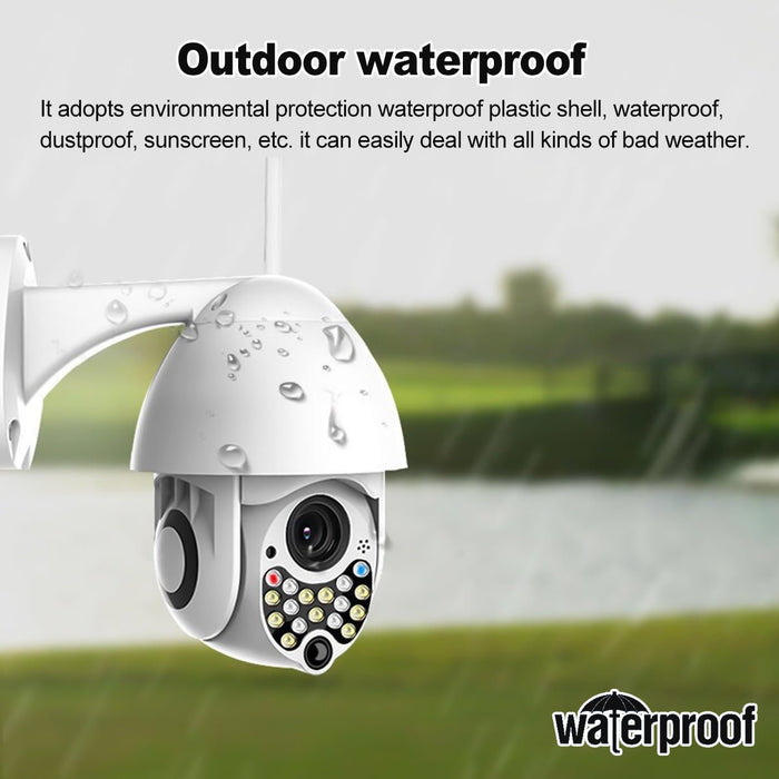 WiFi Ball Machine - Wireless HD Pylon Head Surveillance Camera for Home Security - Outdoor Waterproof Network Solution for Homeowners - Shopsta EU