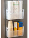 WORTHBUY Multifunctional Plastic Kitchen Storage Organization Punch Free Wall-Mounted Cabinet Storage Box For Kitchen Accessorie - Shopsta EU