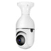 XIAOVV 2MP WiFi PTZ Security Camera - Wireless Bulb Camera with E27 Connector, Infrared Night Vision, Motion Detection, 2-Way Audio - Ideal for Home and Office Safety - Shopsta EU