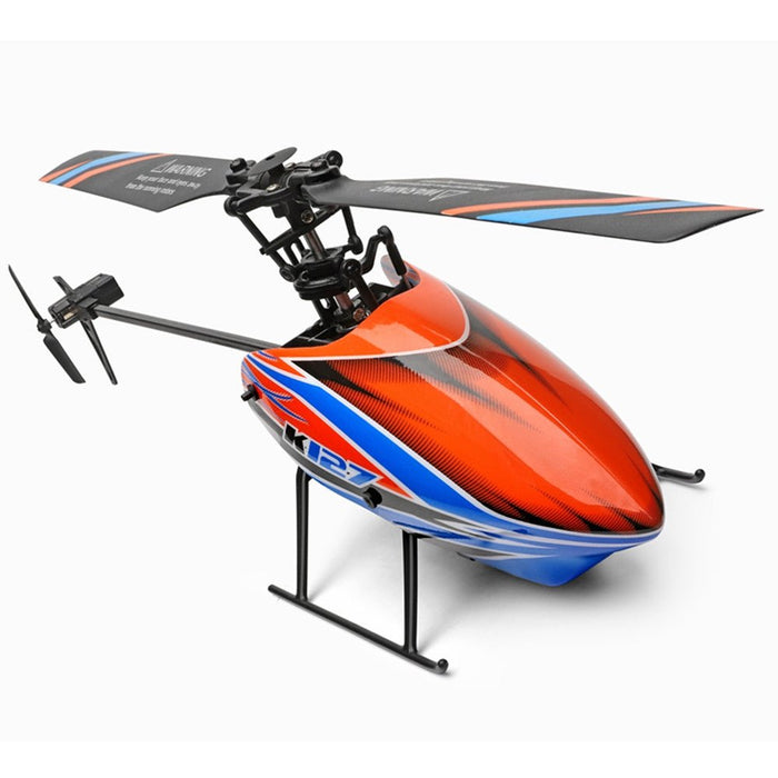 XK K127 - 4CH 6-Axis Gyro Altitude Hold Flybarless RC Helicopter RTF - Perfect for Beginners and Enthusiasts - Shopsta EU