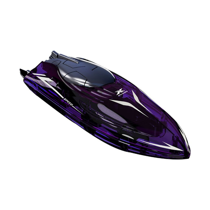 YTRC 802 RC Boat - 2.4G Stunt 360° Rolling Speedboat with LED Lights, 5CH Waterproof 20km/h Electric Racing - Perfect for Lakes, Pools, Remote Control Toy Enthusiasts - Shopsta EU