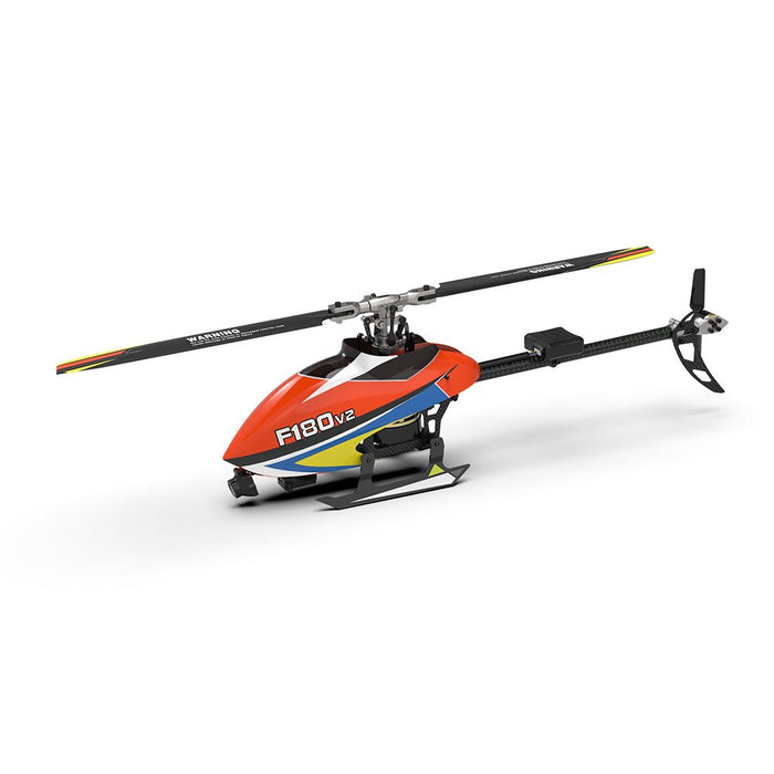 YXZNRC F180 V2 - 6CH 6-Axis Gyro GPS + Optical Flow Localization, 5.8G FPV Camera, Dual Brushless Direct Drive Motor - Flybarless RTF RC Helicopter for Enthusiasts - Shopsta EU